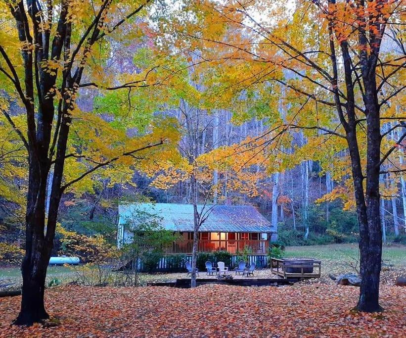 Creekside 1920'S Farmhouse Vila Bryson City Exterior foto