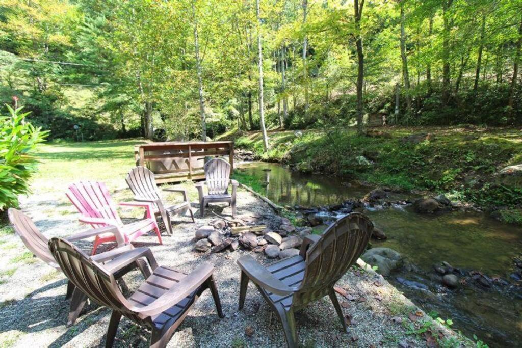 Creekside 1920'S Farmhouse Vila Bryson City Exterior foto
