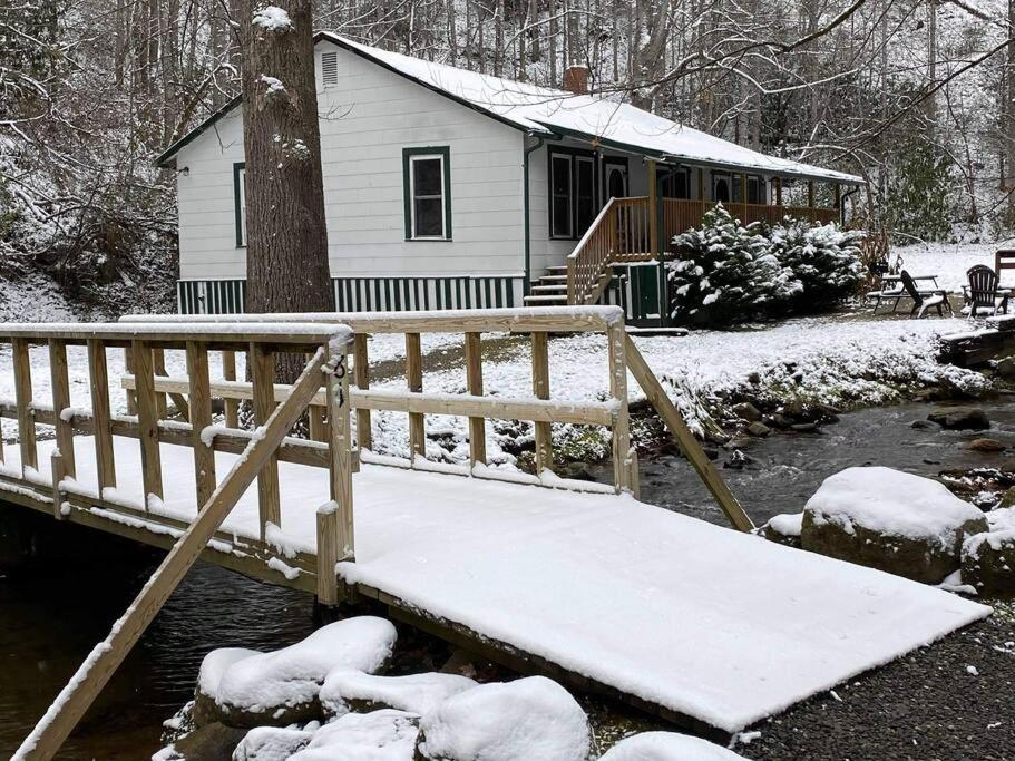Creekside 1920'S Farmhouse Vila Bryson City Exterior foto