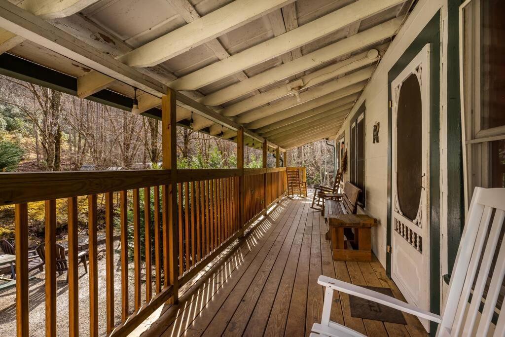 Creekside 1920'S Farmhouse Vila Bryson City Exterior foto
