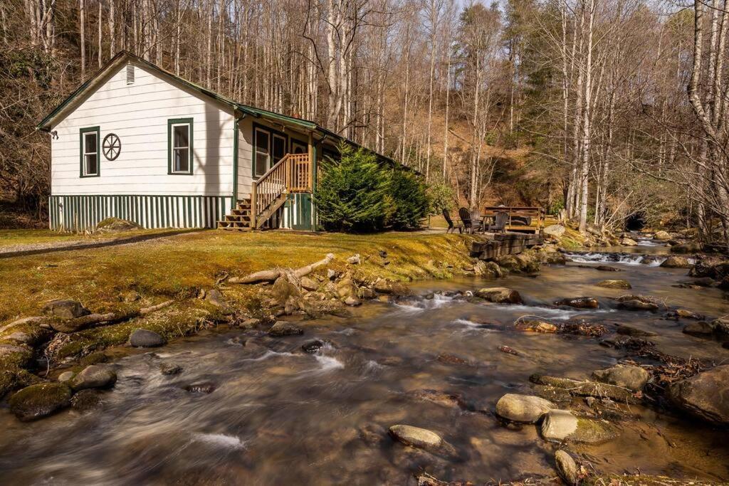 Creekside 1920'S Farmhouse Vila Bryson City Exterior foto