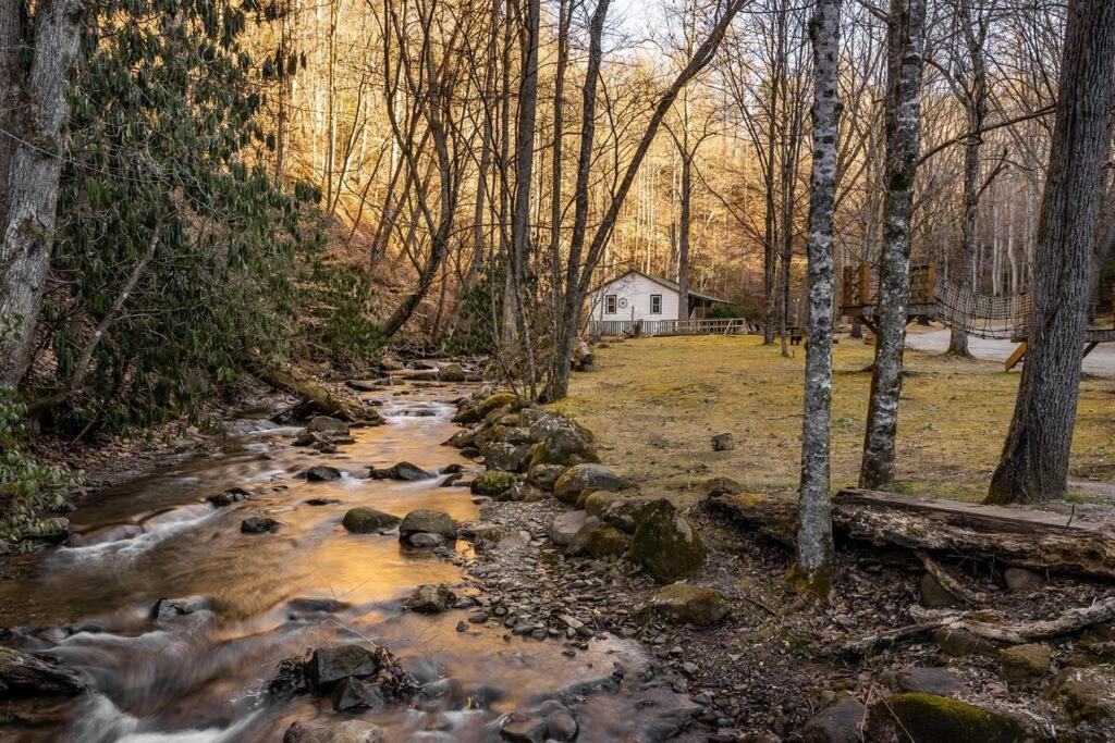 Creekside 1920'S Farmhouse Vila Bryson City Exterior foto